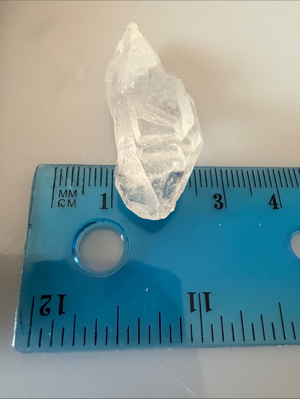 Natural clear quartz crystal healing stone Herkimer diamond (?) - Picture 9 of 10